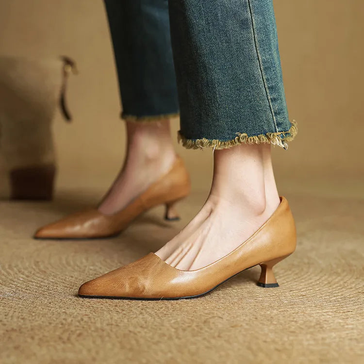 Anok™ Leather Pumps