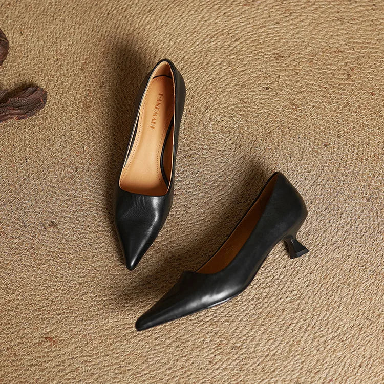 Anok™ Leather Pumps