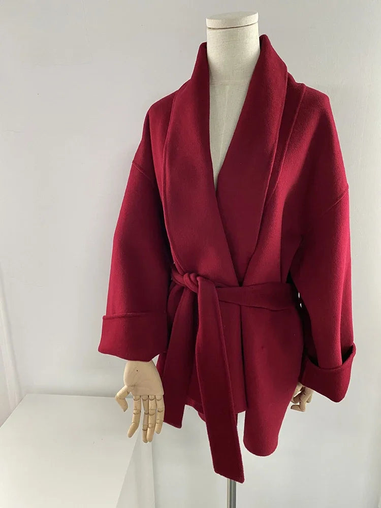 Serenya – Handmade wool and cashmere coat