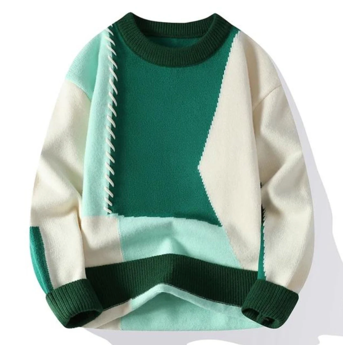 Eva™ Modern Patch Sweater