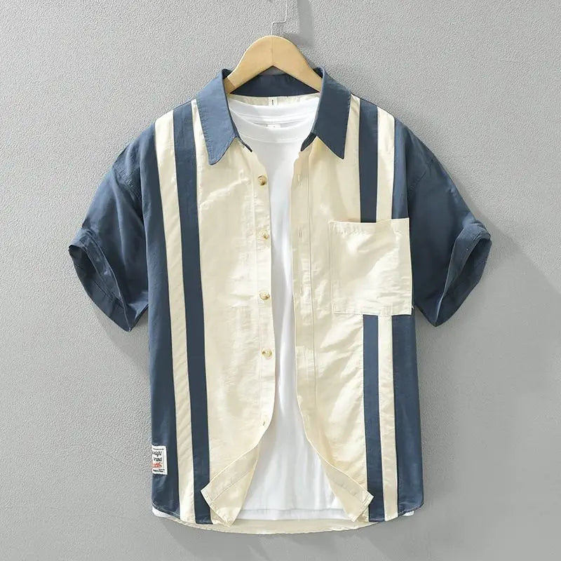 Lorenzo - Vertical Striped Shirt