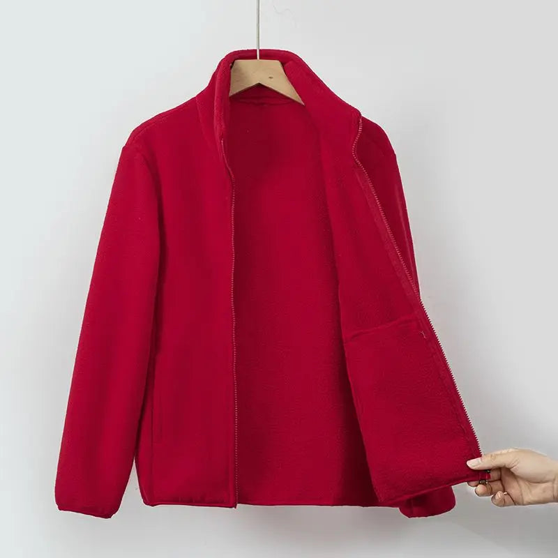 Isabelle | Classic Fleece Zip Jacket