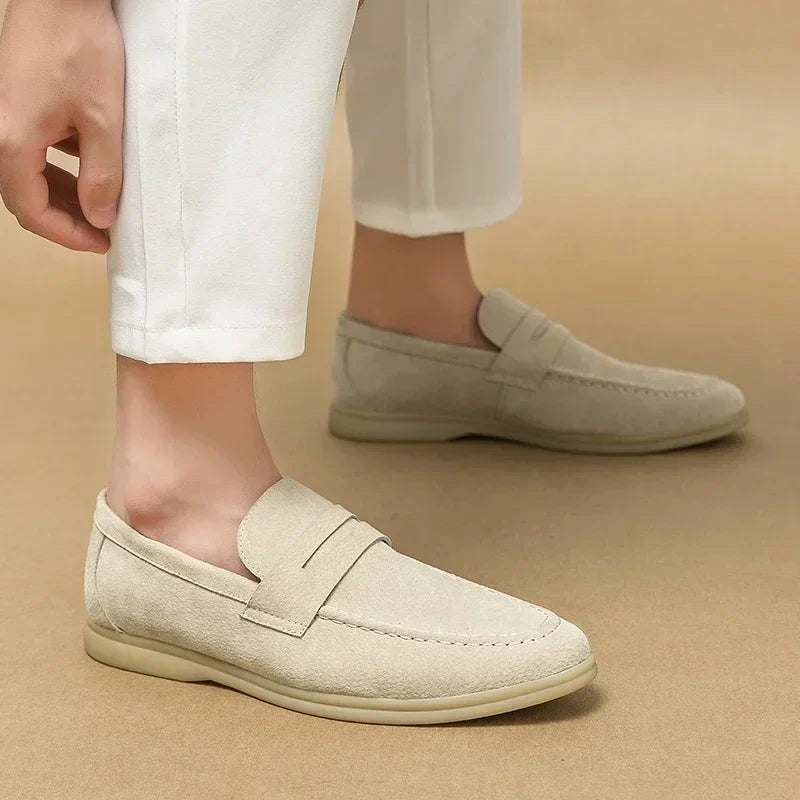 Ashmore - Suede Slip On Loafer