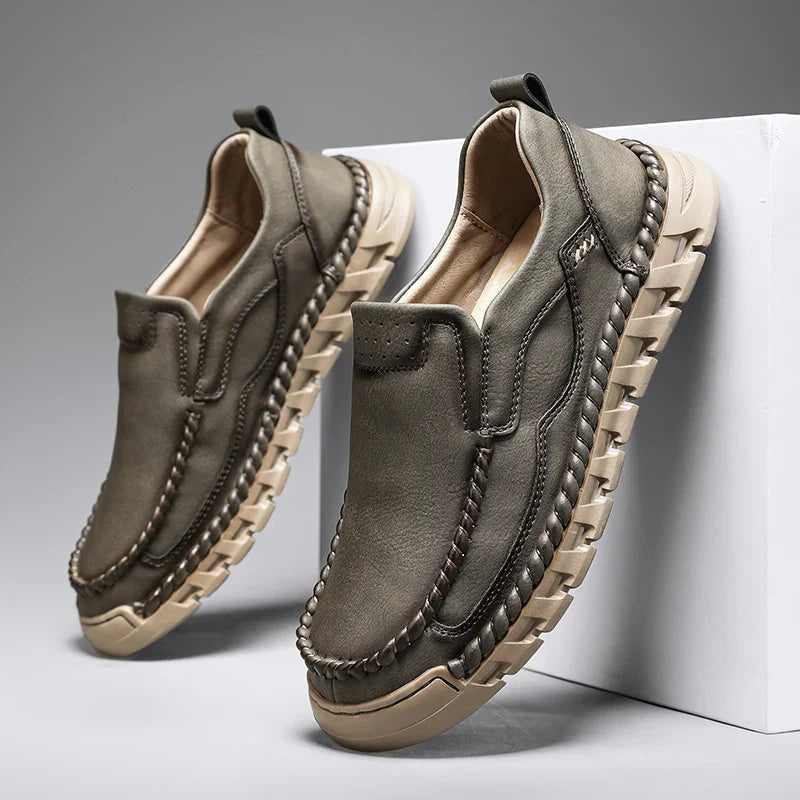 Sedona – Rugged Stitch Walking Moccasins