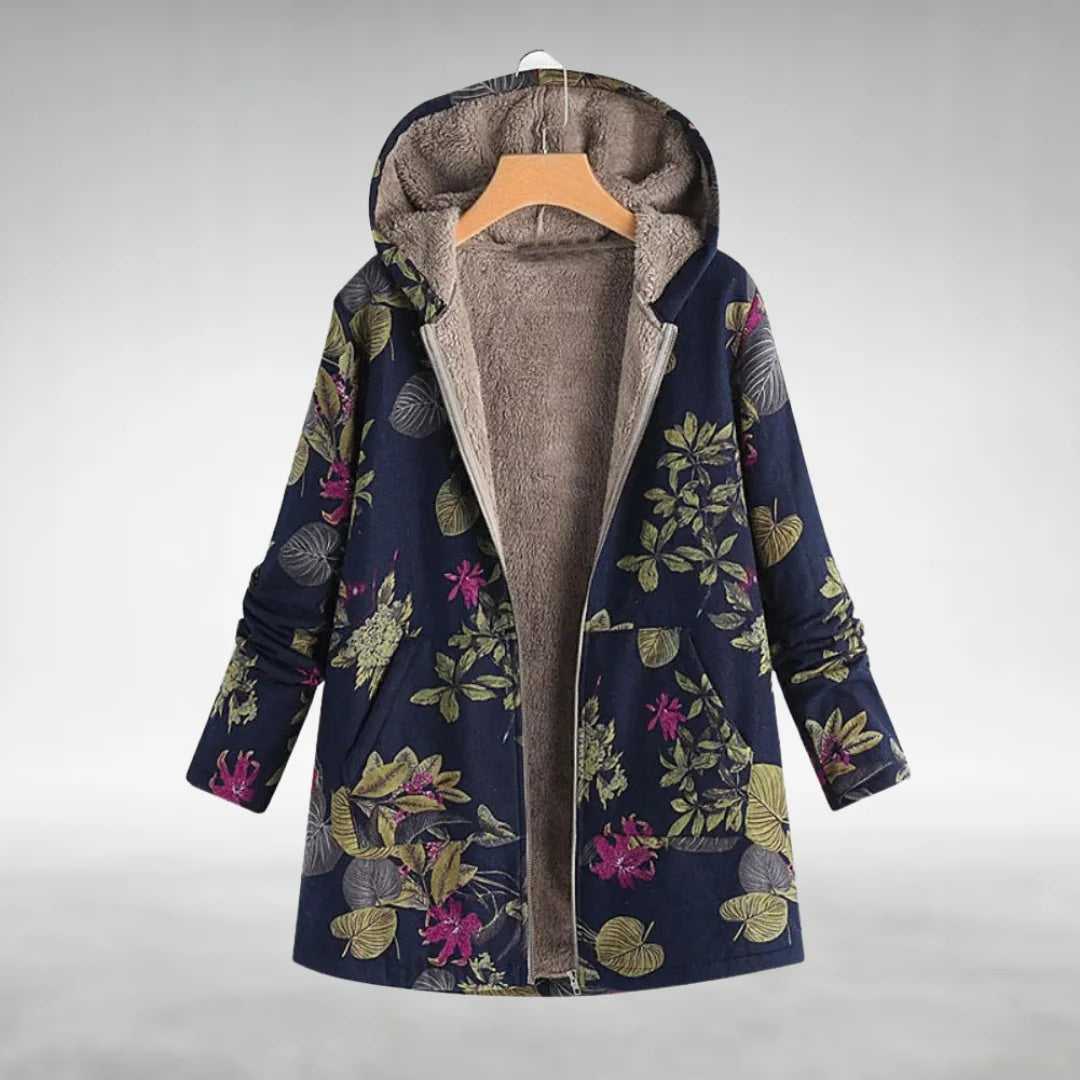 Jovanna - Casual and Elegant Floral Jacket
