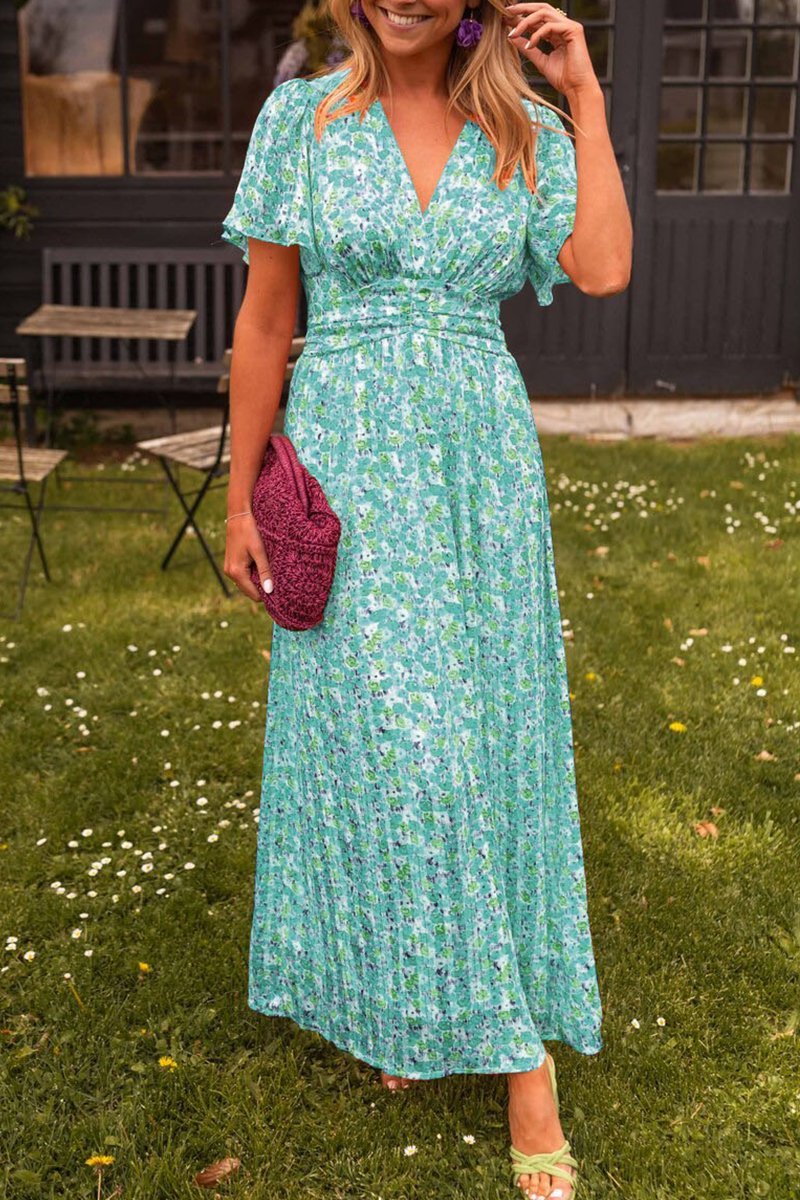 MARIELLA | Long Floral Dress with a Romantic and Airy Style