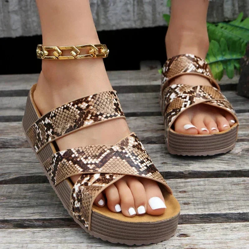 ROSETTA|Orthopedic Leather Sandals