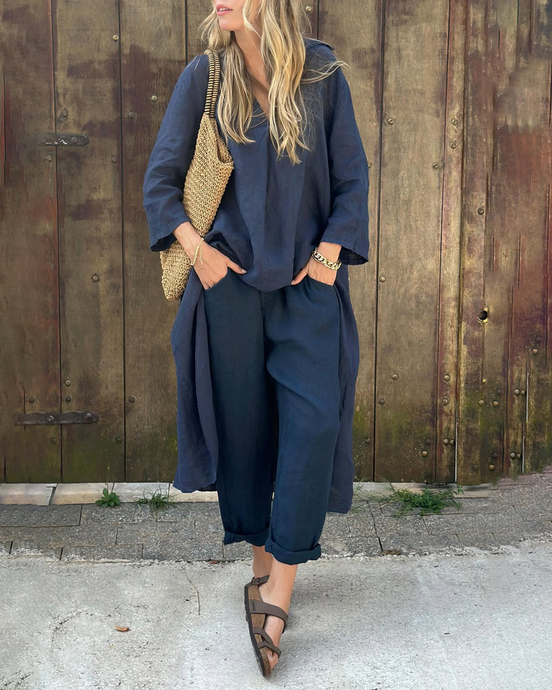 ELENA | Elegant Two-Piece Ensemble with Versatile and Chic Style
