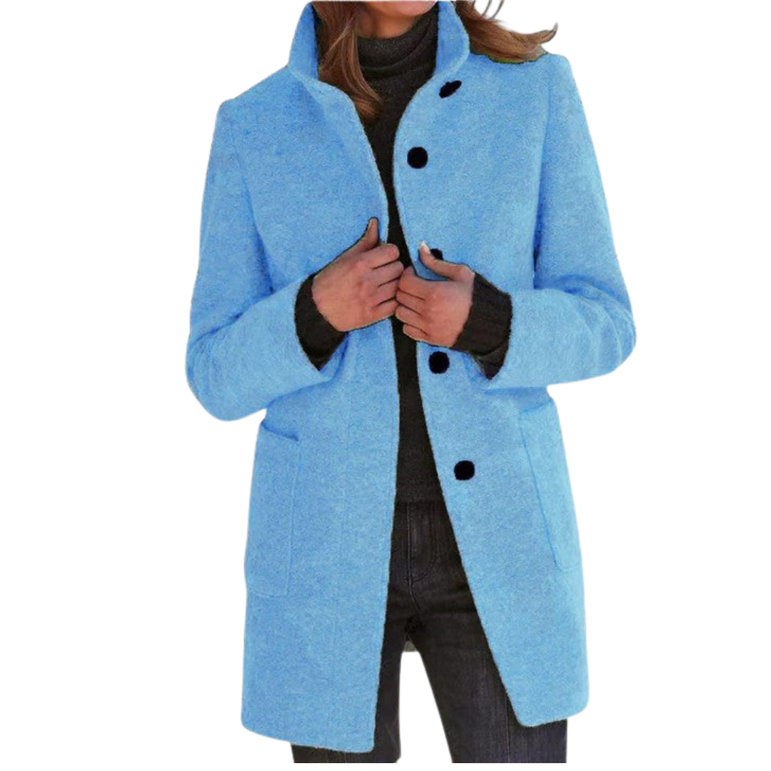 Stella-Marie | Women's Coat with High Collar