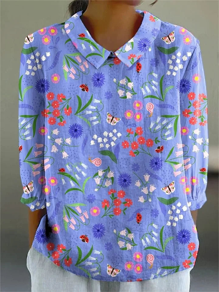 Émilie – enchanted prairie blouse
