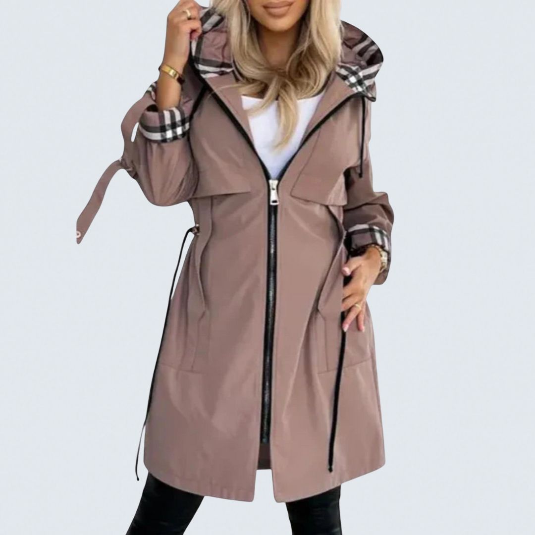 Natalie | Zip-up Coat