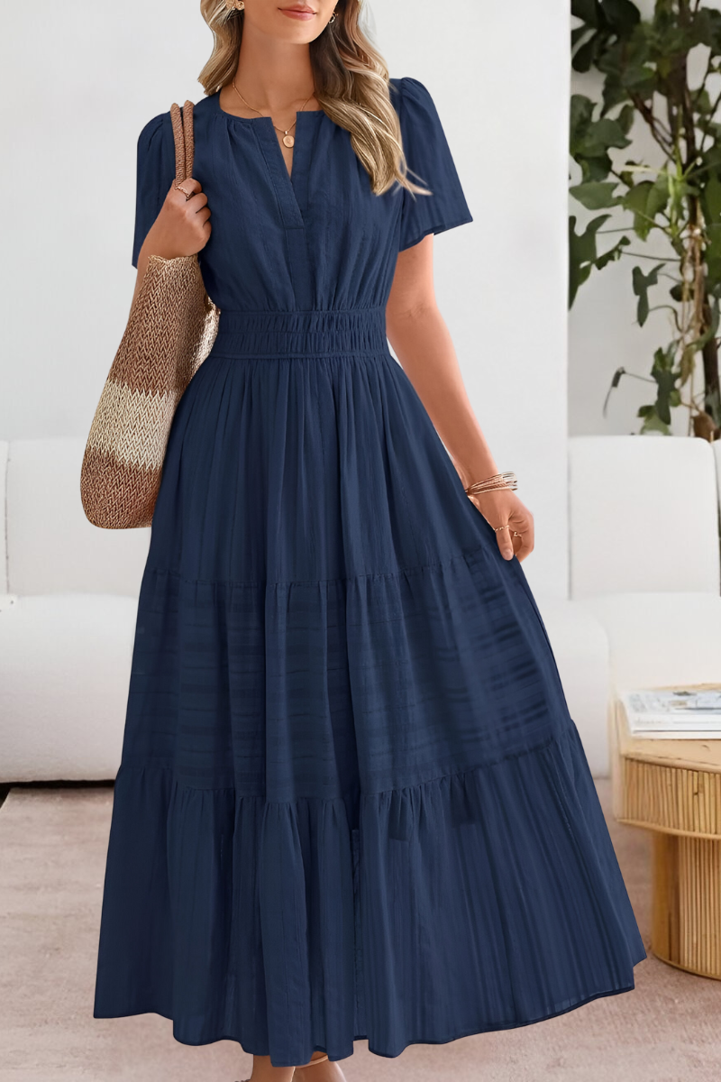 ROSALIA | Elegant and Fresh Boho Maxi Dress for Summer