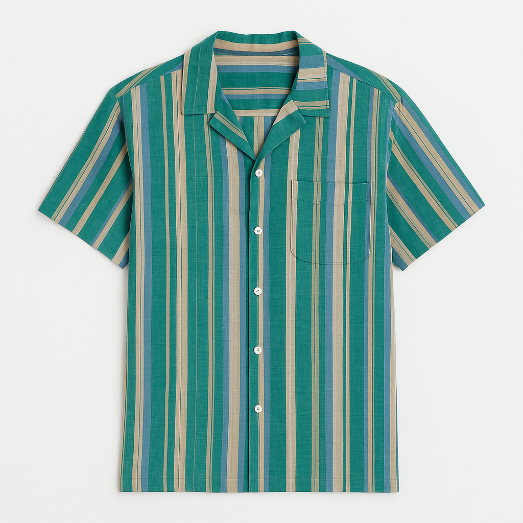 Quinerly - Textured Striped Polo