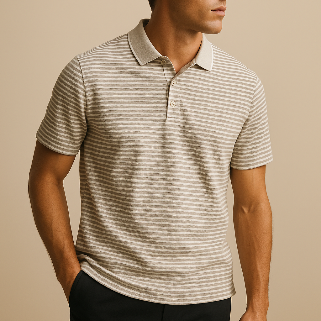 Holland - Striped Polo Shirt