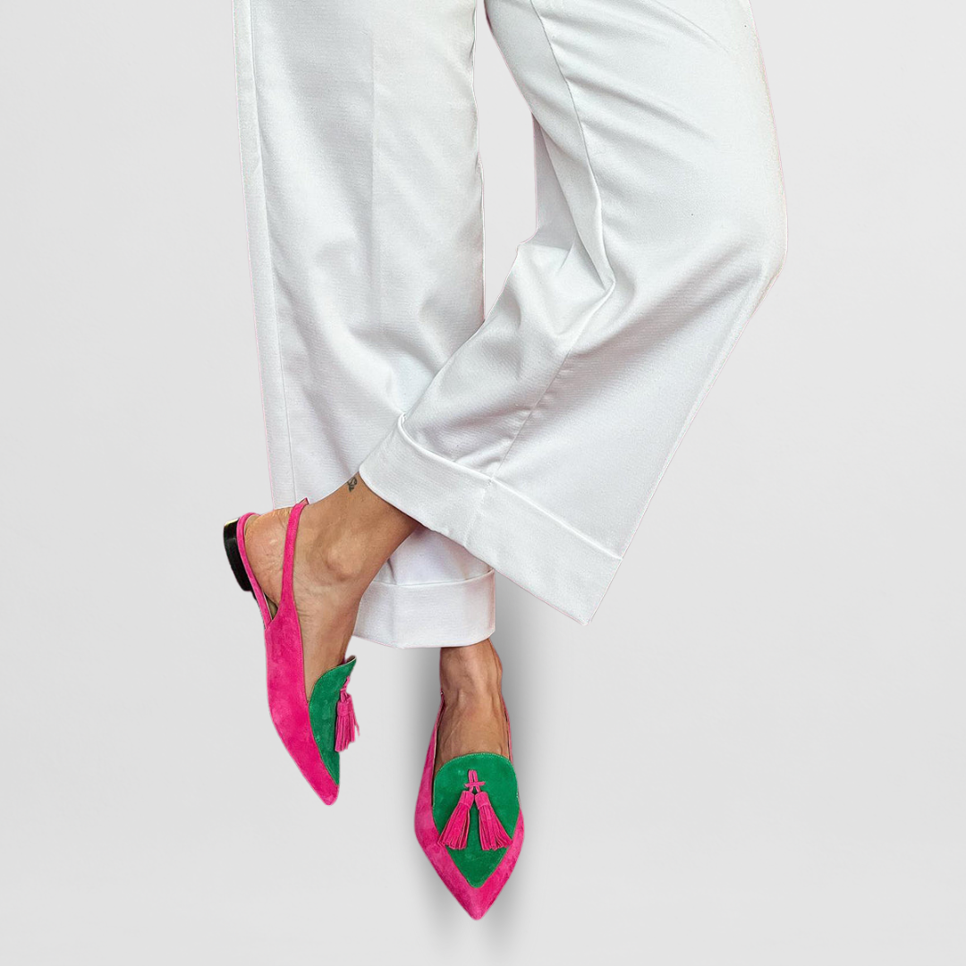 Fiona™ | Colorful Pointed Loafers