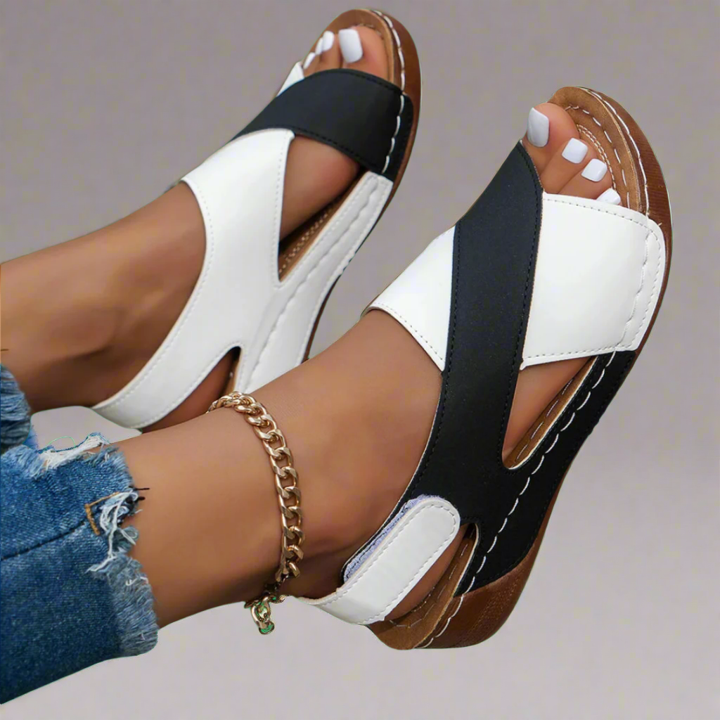 Alwine | Elegant Wedge Heels Made from Premium Material