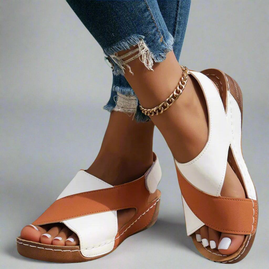 Alwine | Elegant Wedge Heels Made from Premium Material