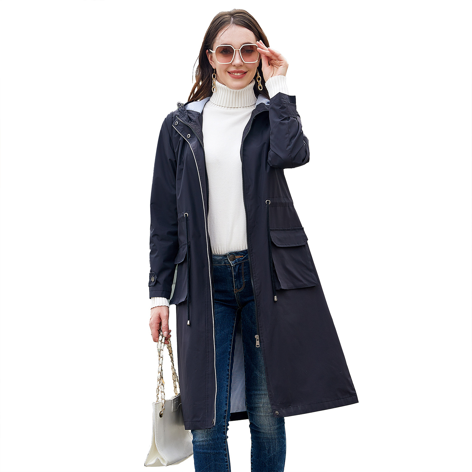 Bethany – Elegant Waterproof Trench Coat