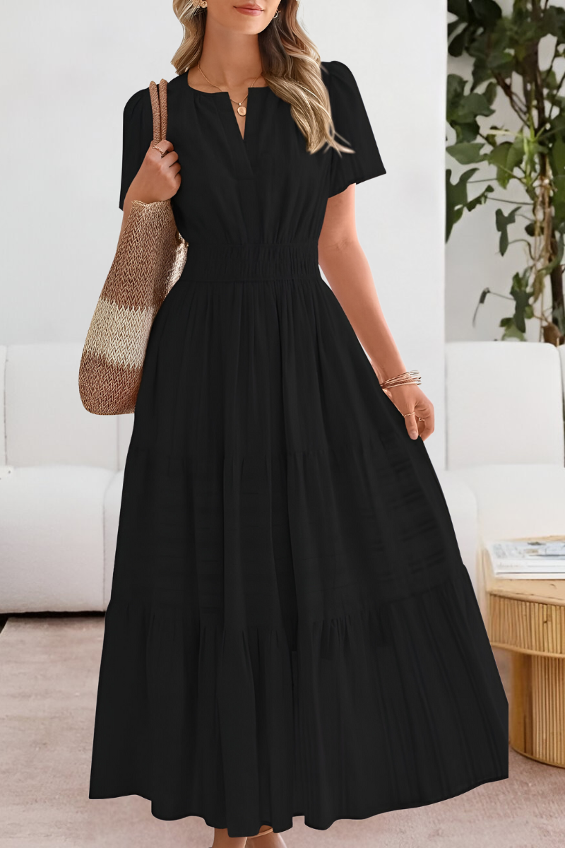 ROSALIA | Elegant and Fresh Boho Maxi Dress for Summer