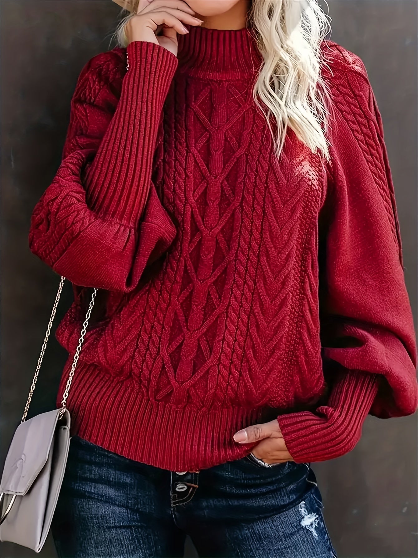 Tinsley | Casual Long Sleeve Knitted Sweater