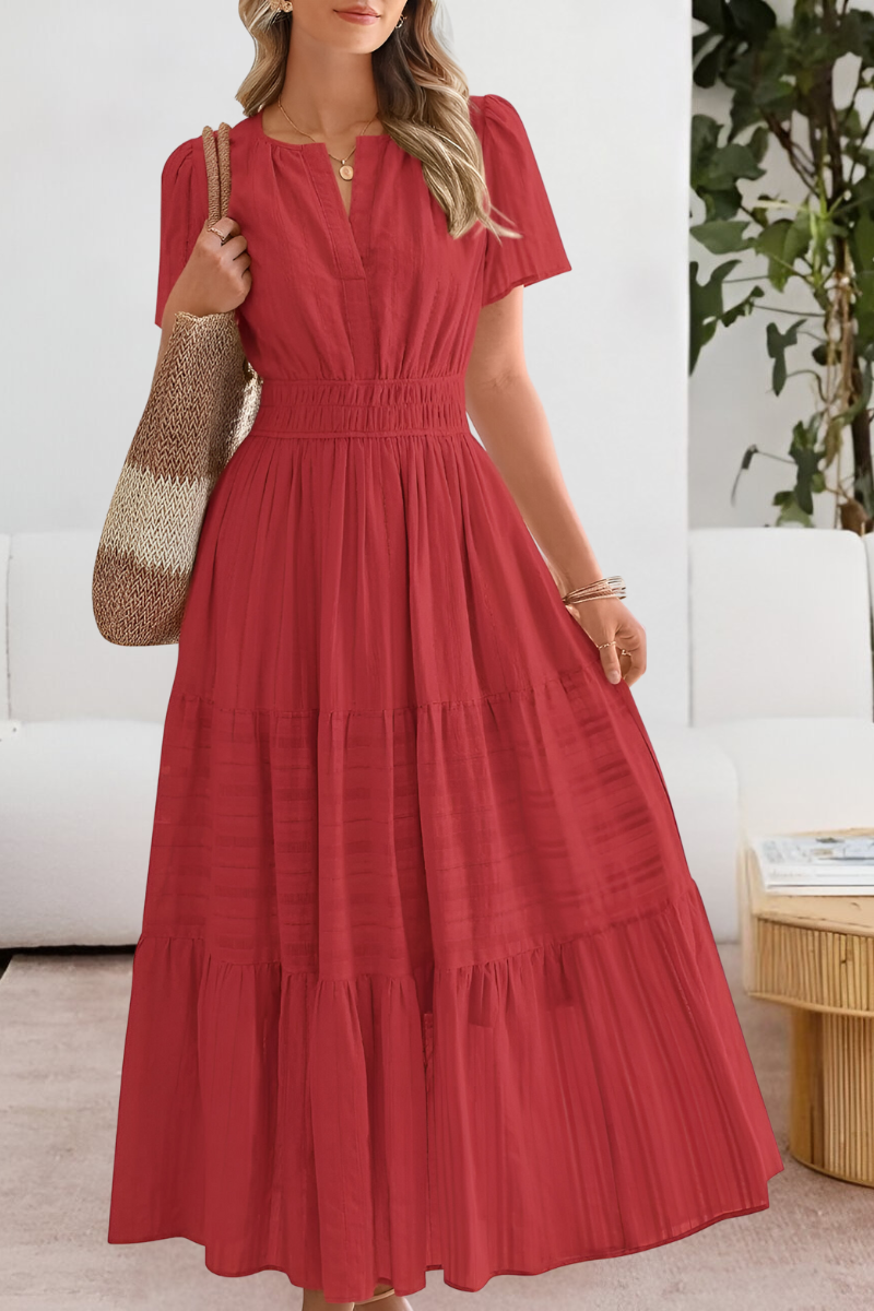 ROSALIA | Elegant and Fresh Boho Maxi Dress for Summer