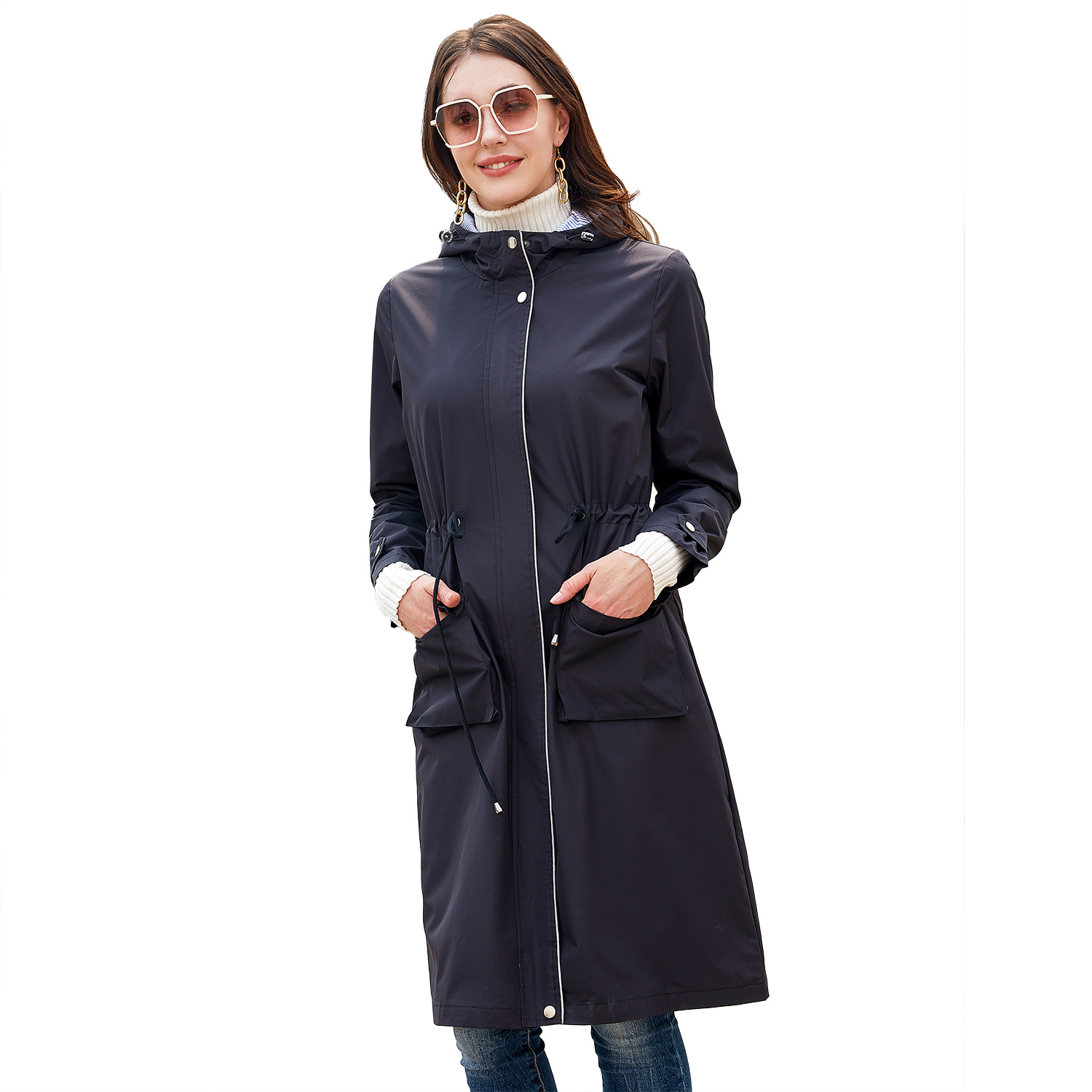 Bethany – Elegant Waterproof Trench Coat