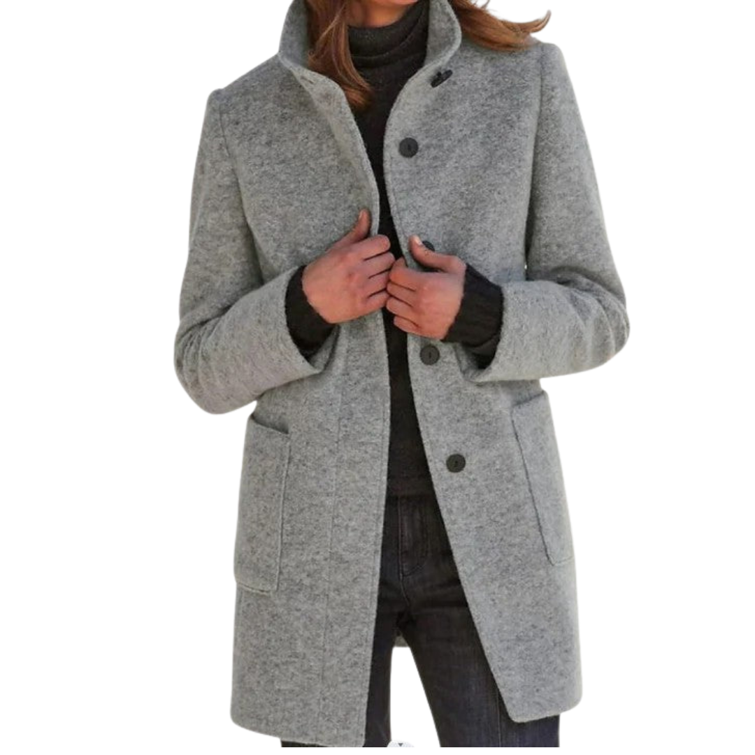 Stella-Marie | Women's Coat with High Collar