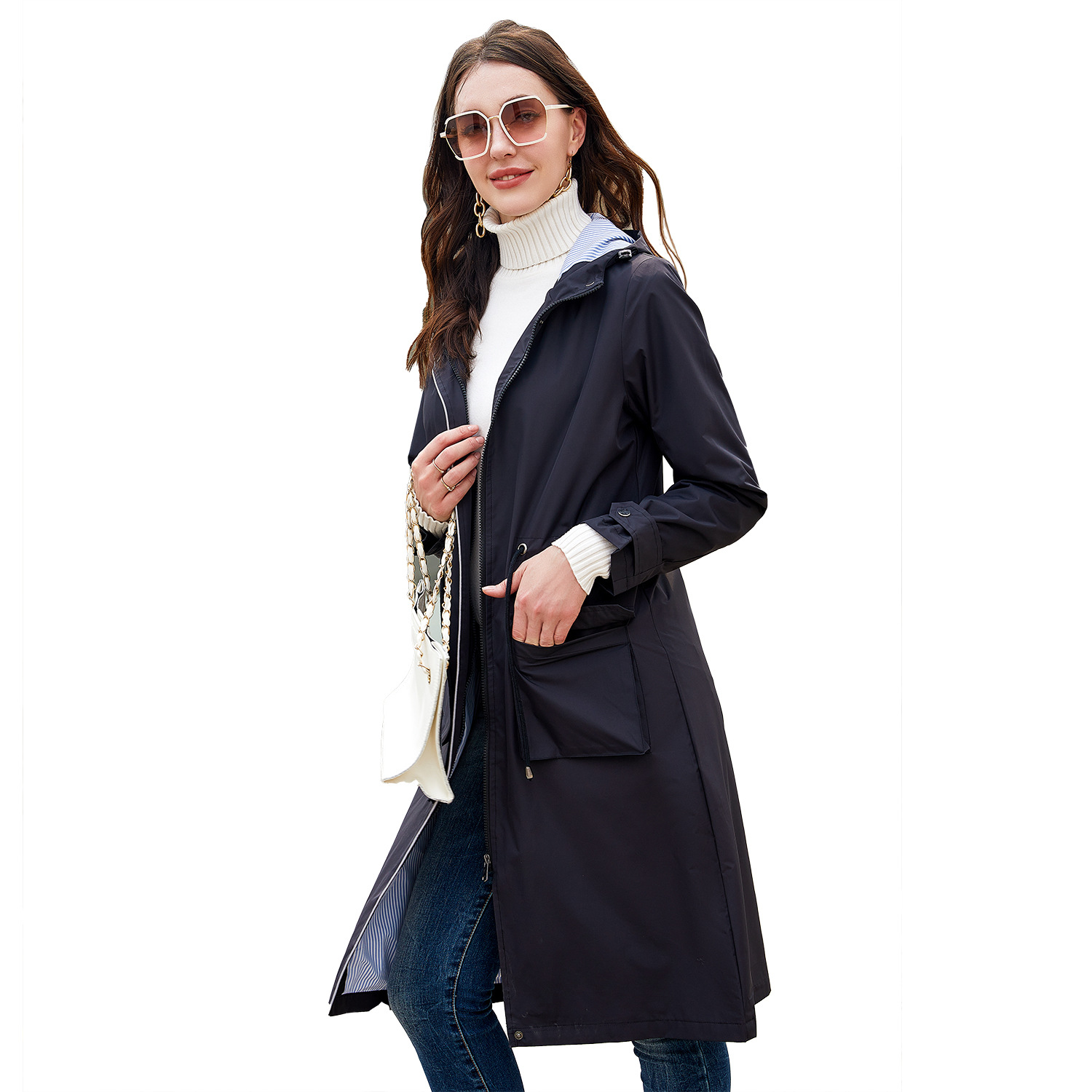 Bethany – Elegant Waterproof Trench Coat