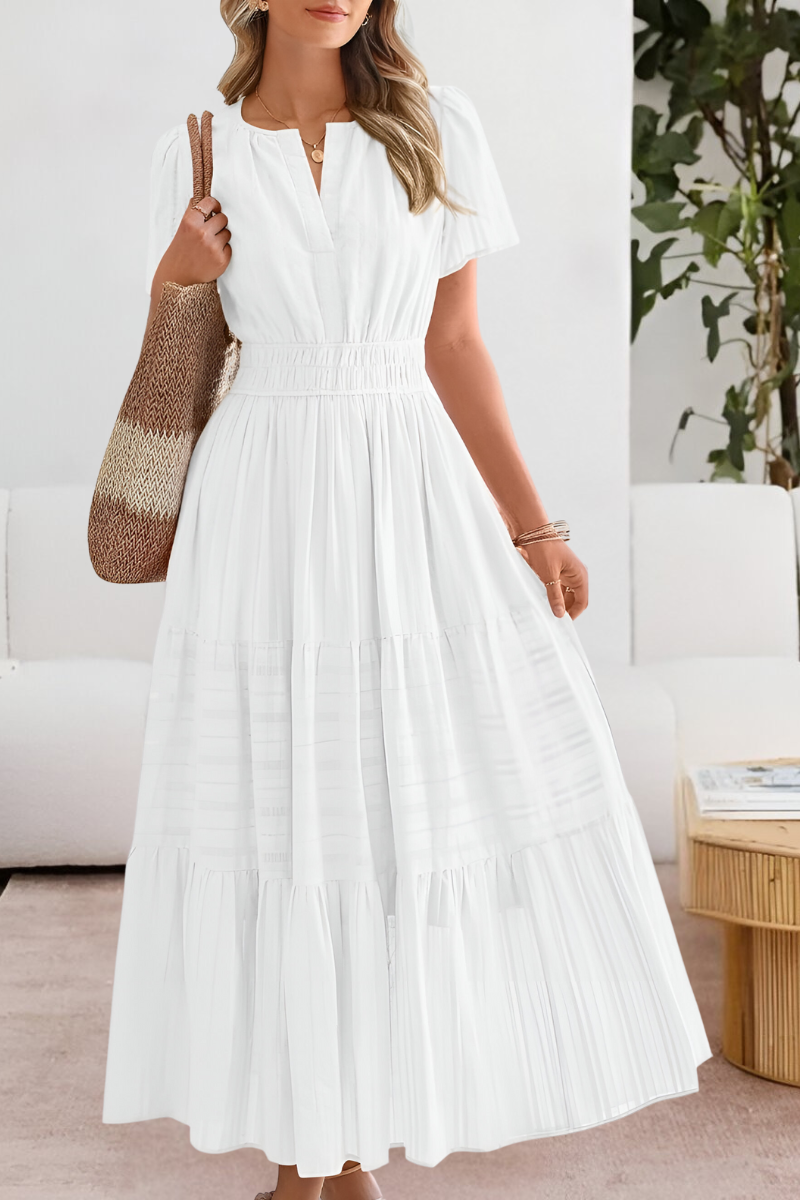 ROSALIA | Elegant and Fresh Boho Maxi Dress for Summer