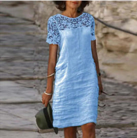 Léa | Embroidered Dress