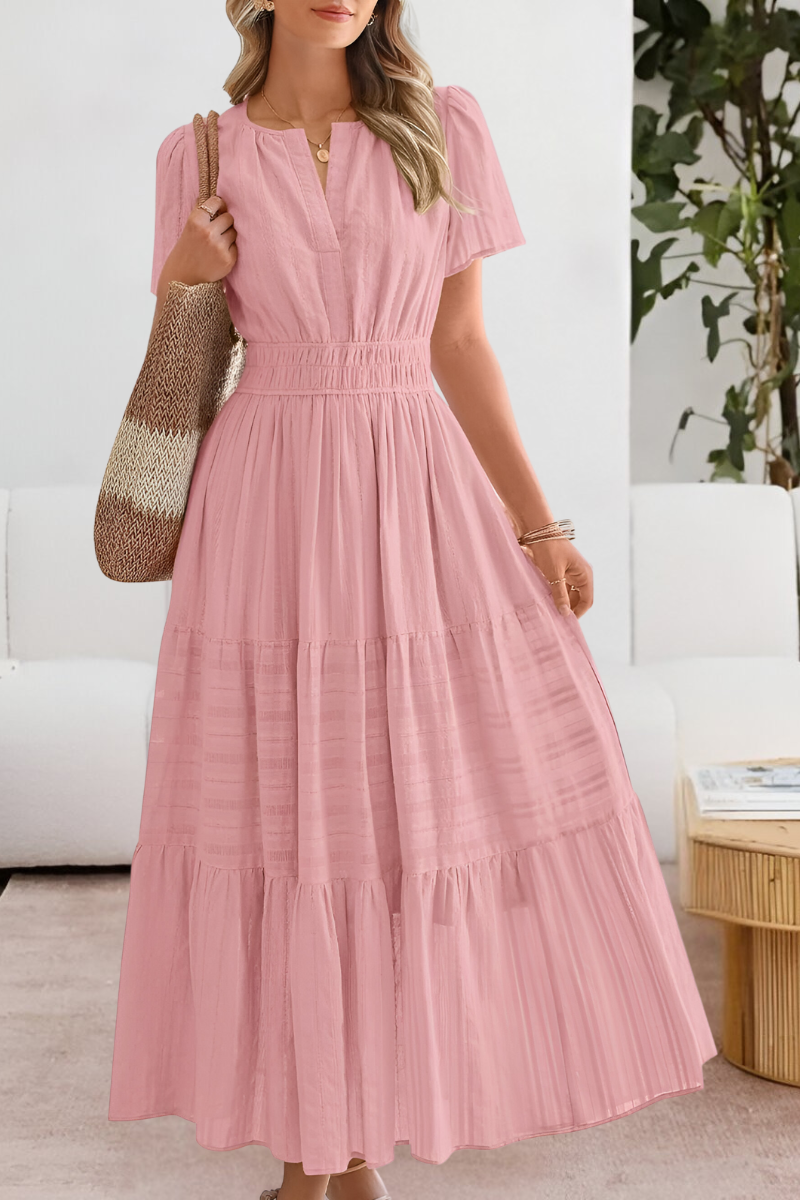 ROSALIA | Elegant and Fresh Boho Maxi Dress for Summer