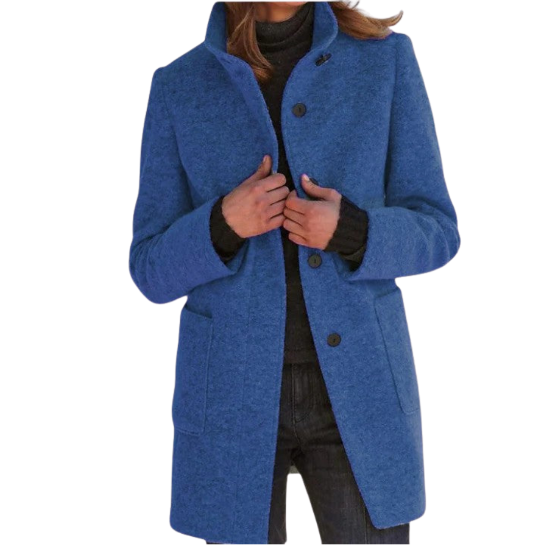 Stella-Marie | Women's Coat with High Collar