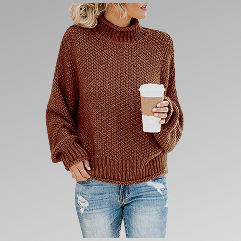Braelyn | High Neck Sweater