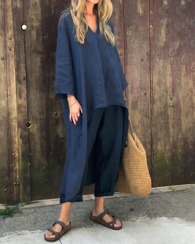 ELENA | Elegant Two-Piece Ensemble with Versatile and Chic Style
