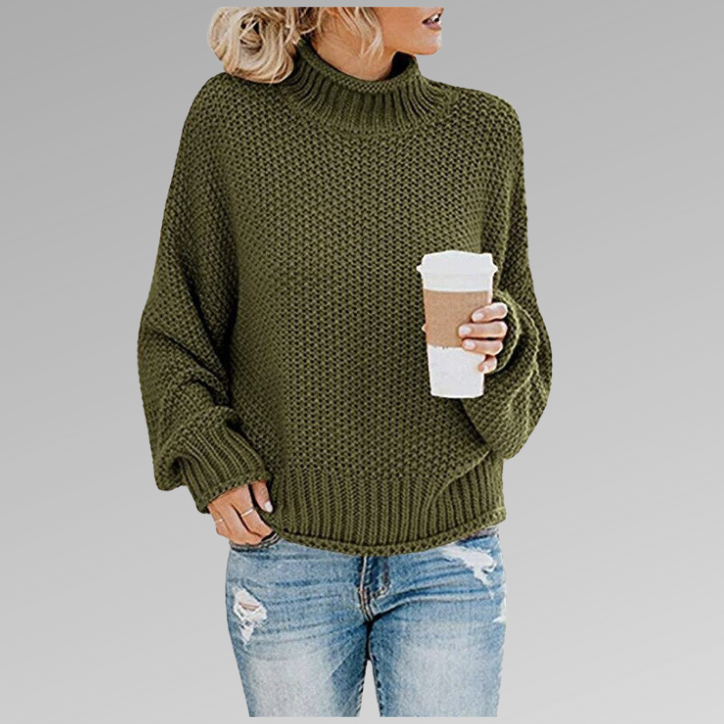 Braelyn | High Neck Sweater