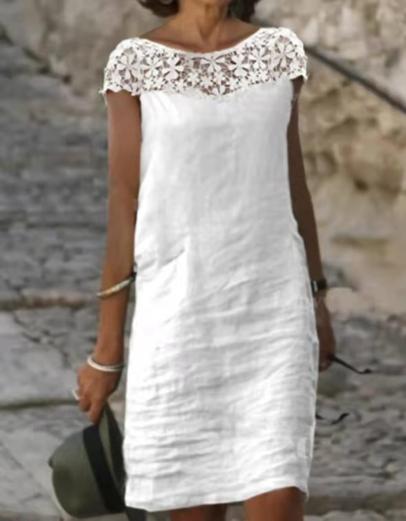 Léa | Embroidered Dress