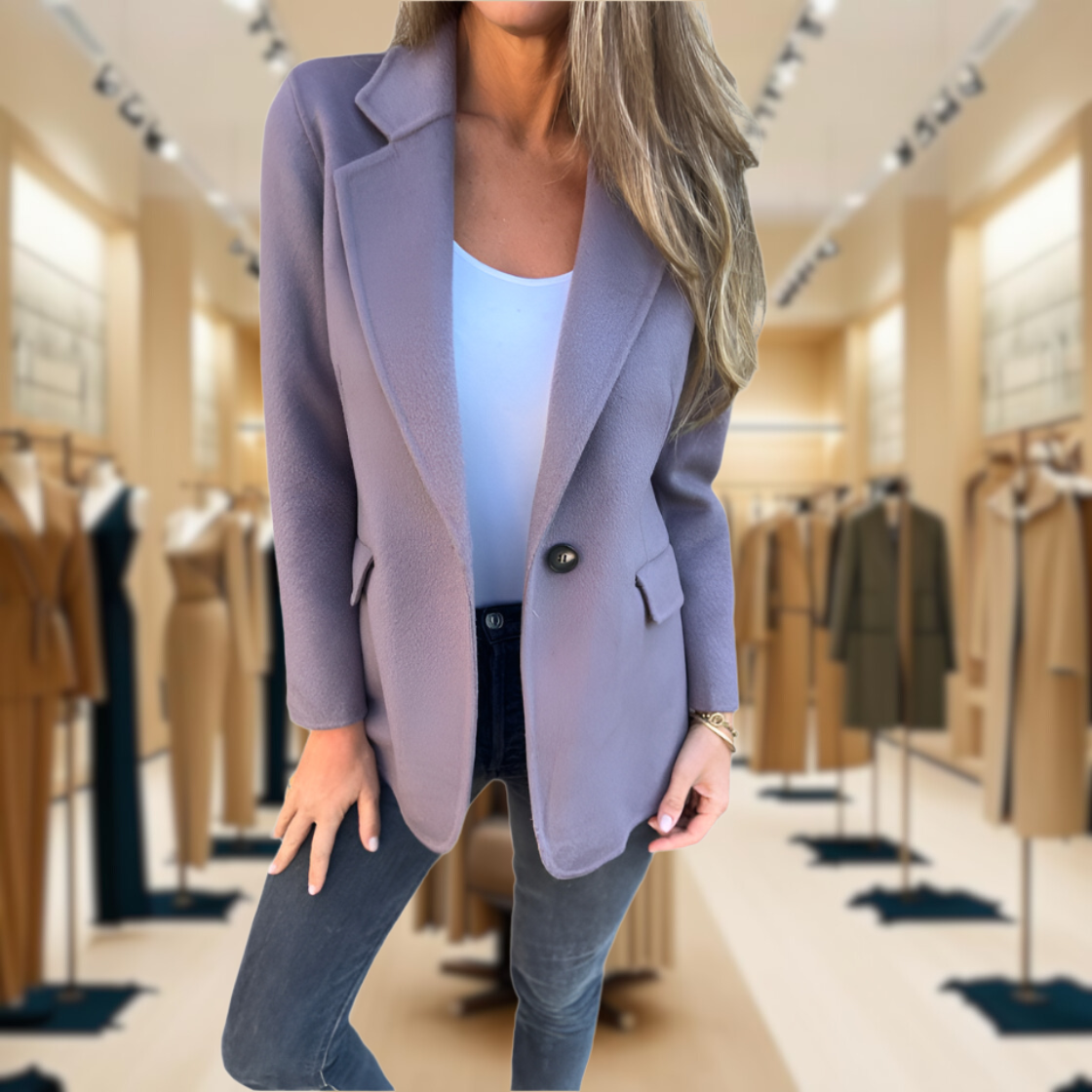 Suzanne – Casual wool blazer
