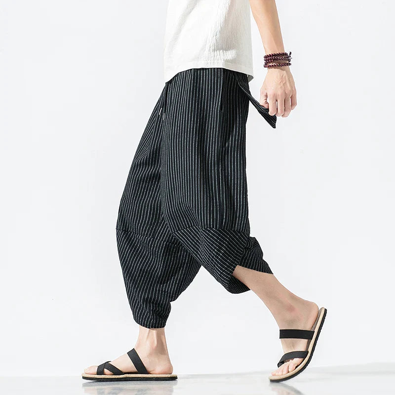 Pineda - Summerweight Cotton-Linen Pants