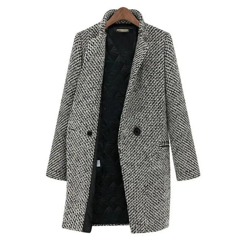 Evelyn – Chic Wool Winter Coat