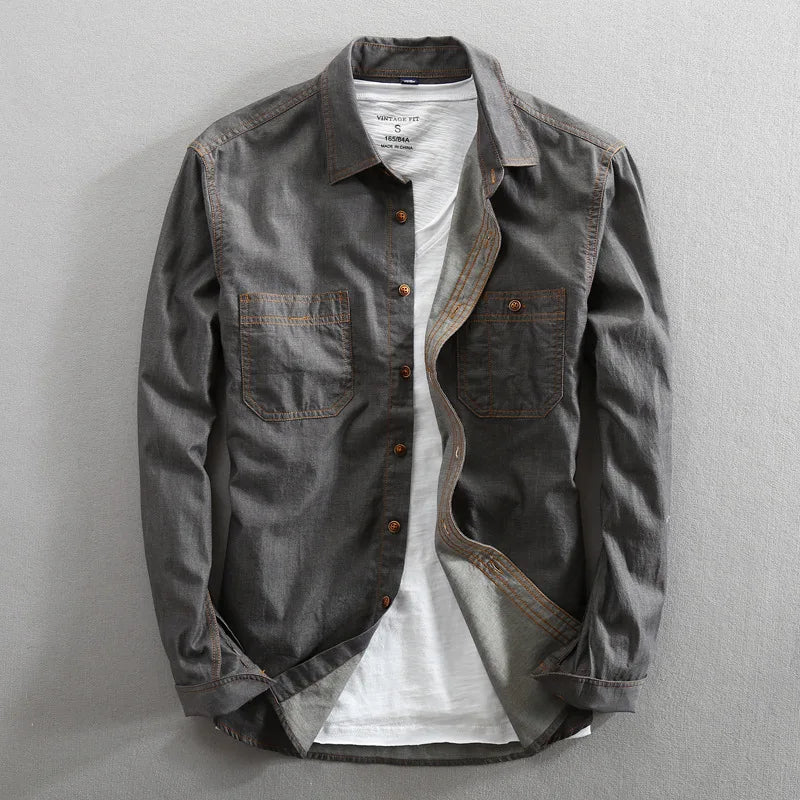 Winston – Washed Cotton Overshirt