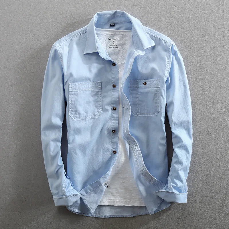 Winston – Washed Cotton Overshirt