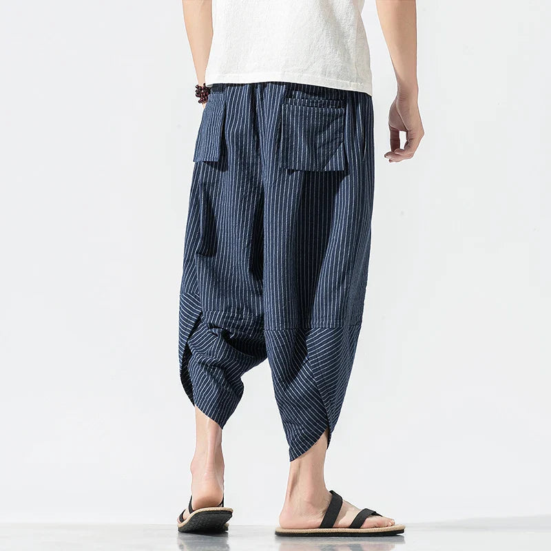 Pineda - Summerweight Cotton-Linen Pants