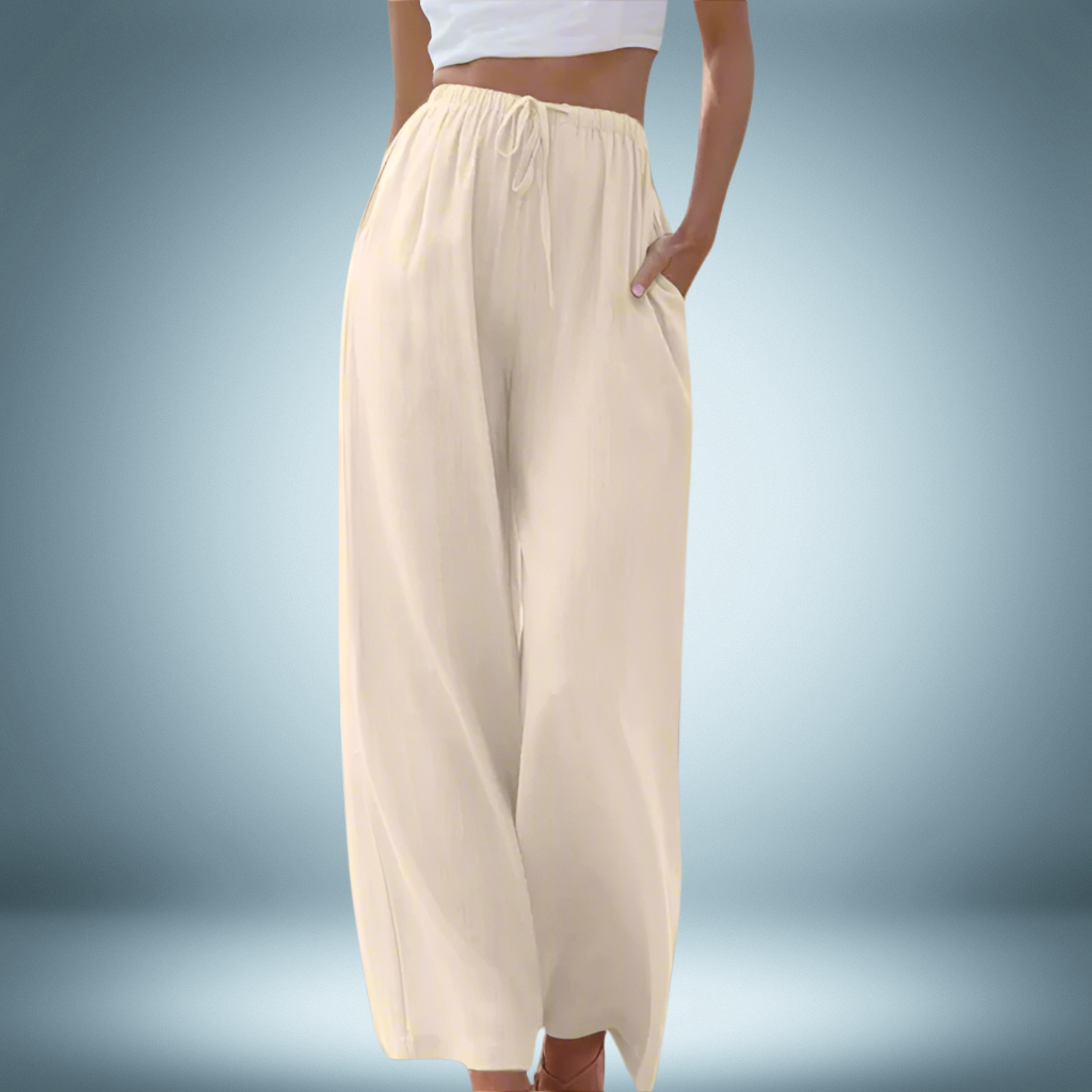 Liam | Wide-Leg Summer Trousers