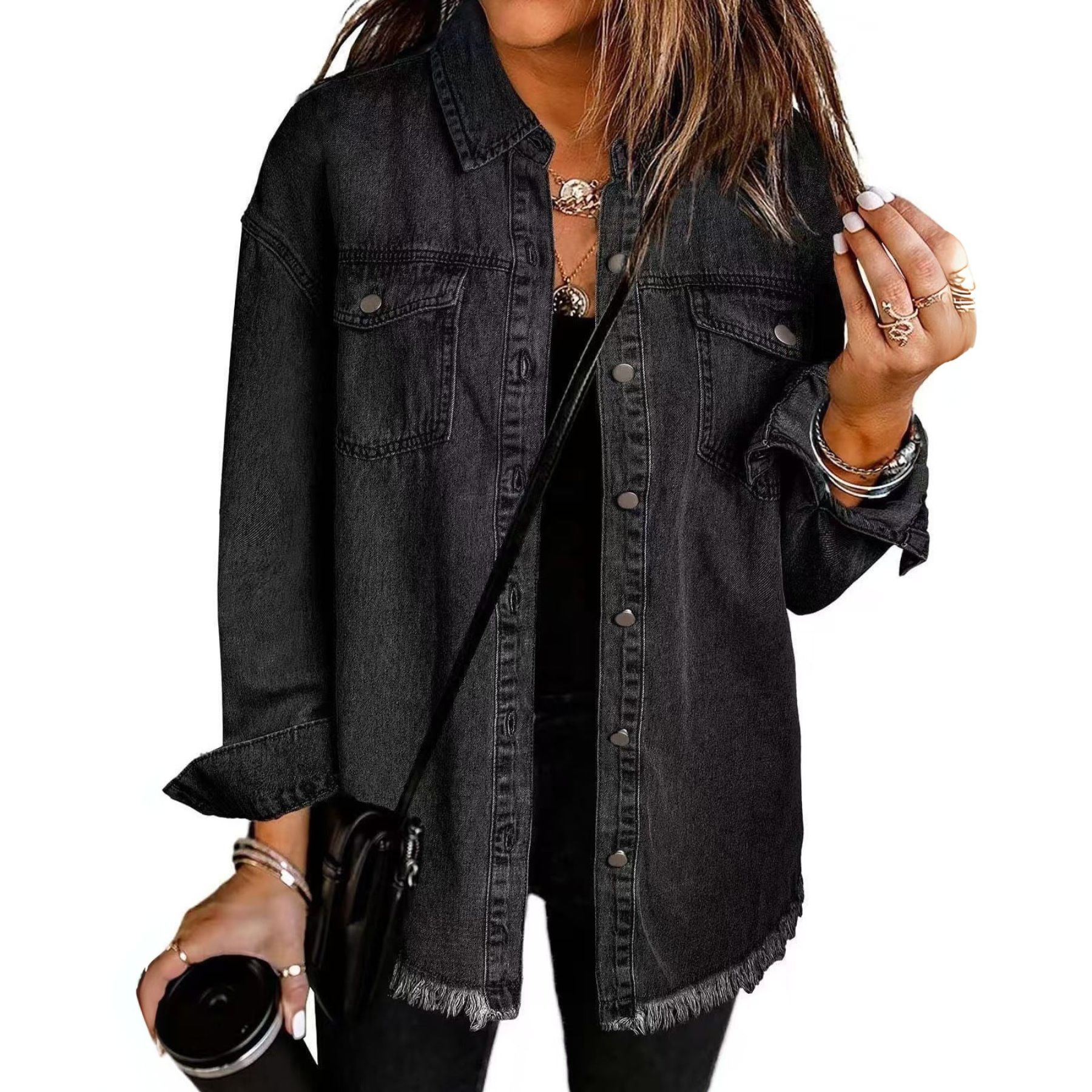 Stefania™ | Timeless Style Denim Jacket