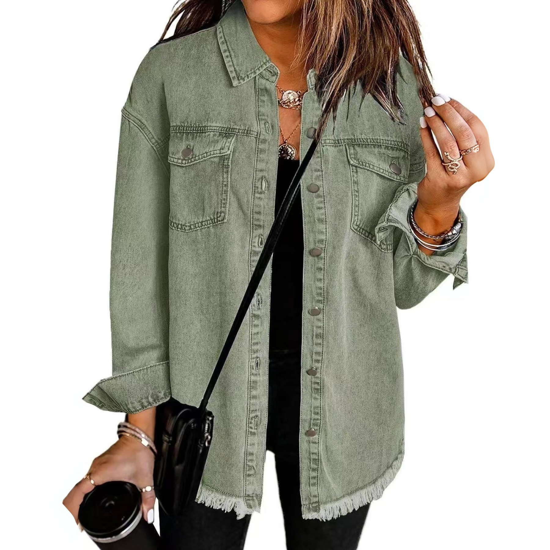 Stefania™ | Timeless Style Denim Jacket