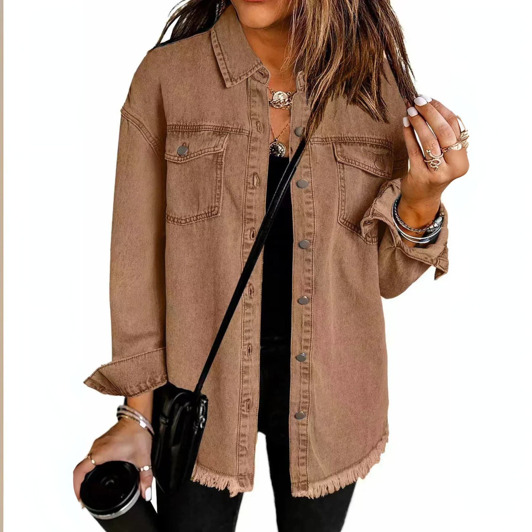 Stefania™ | Timeless Style Denim Jacket