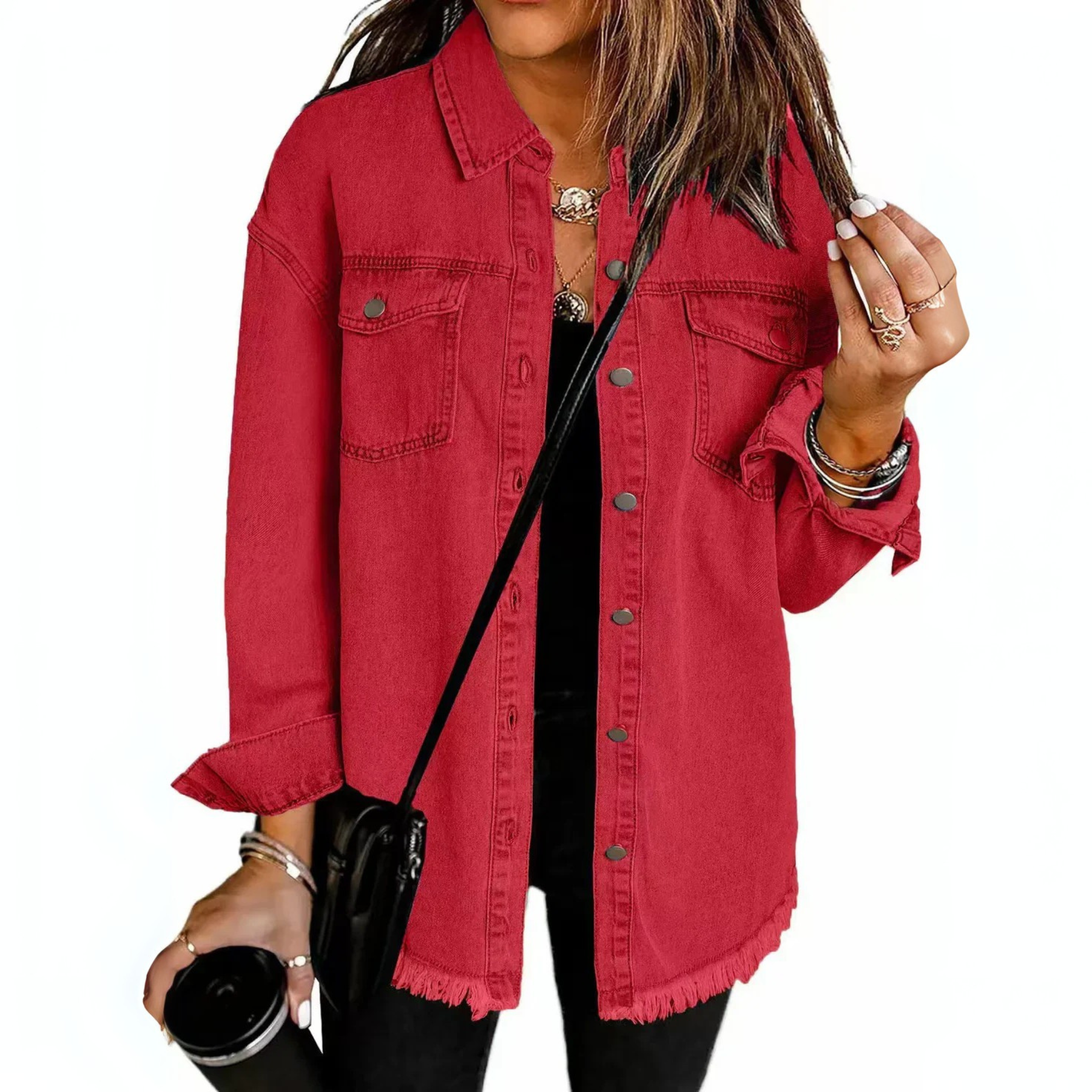 Stefania™ | Timeless Style Denim Jacket