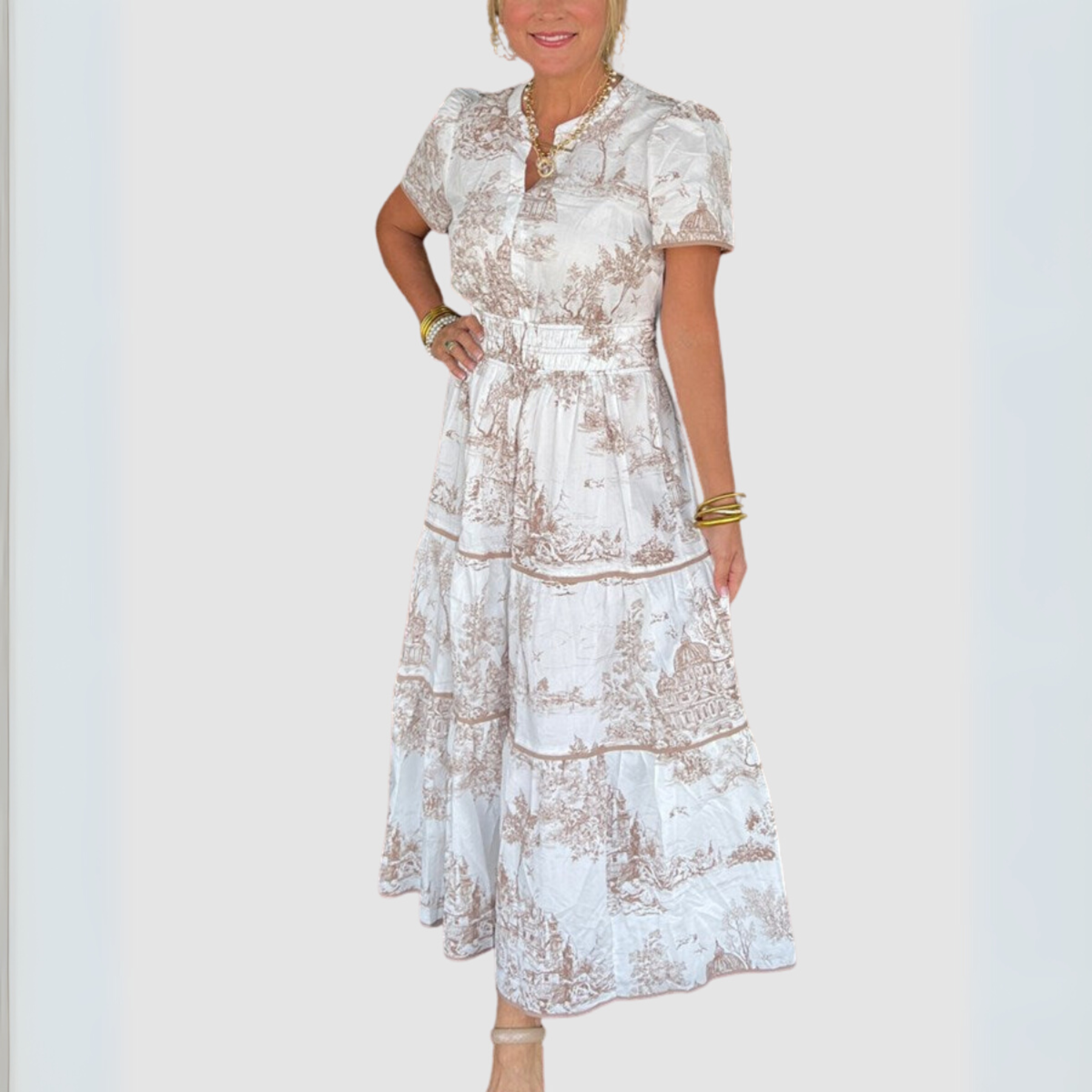 Daisy Classic Toile Maxi