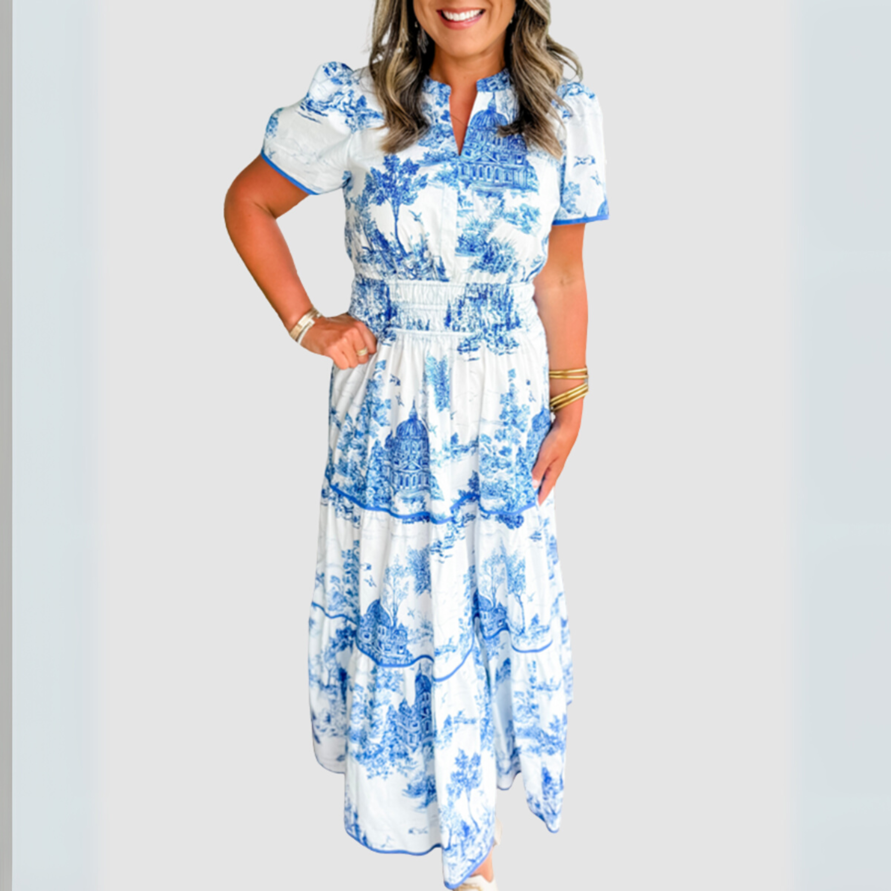 Daisy Classic Toile Maxi