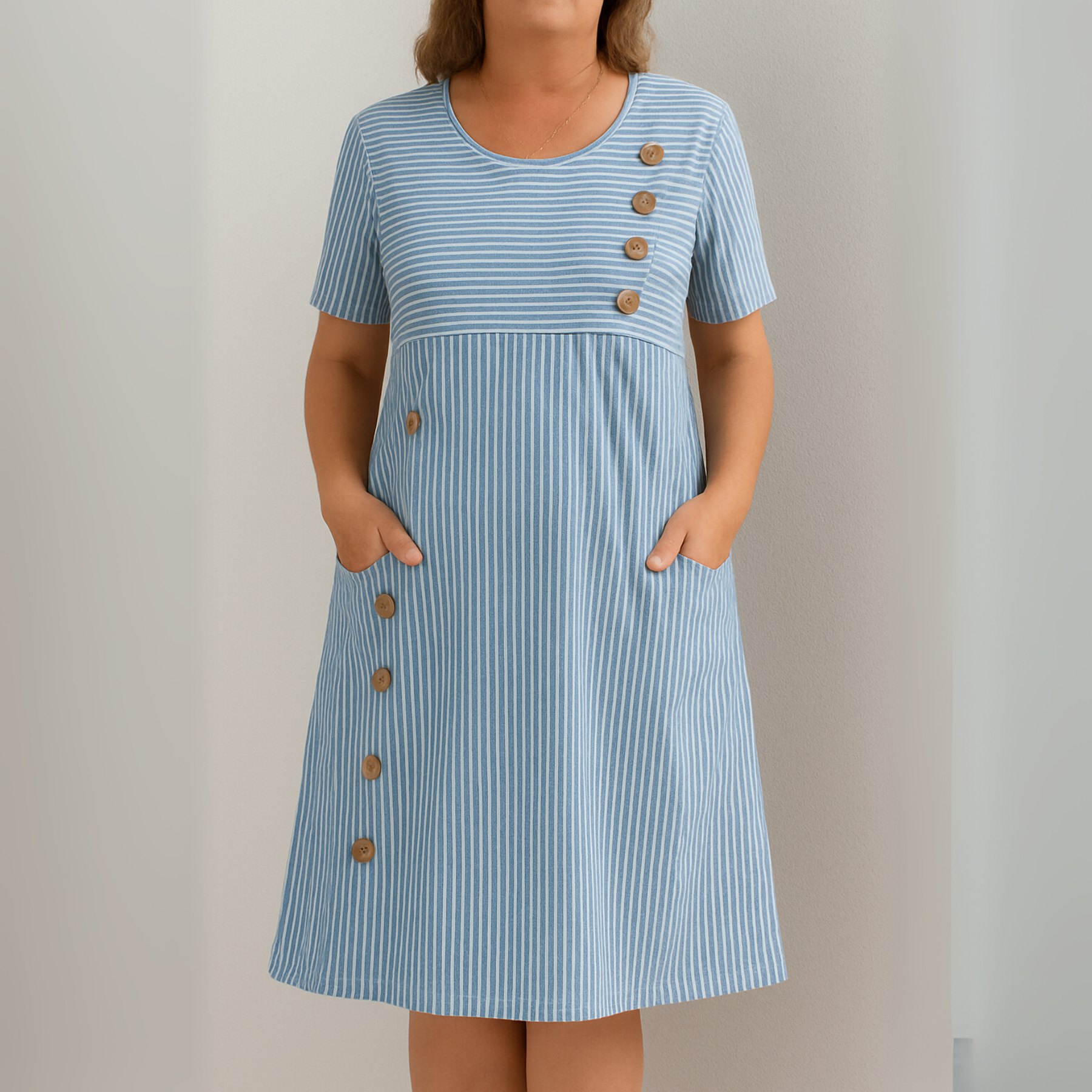 Klara Striped Dress™ | Flattering Summer Dress